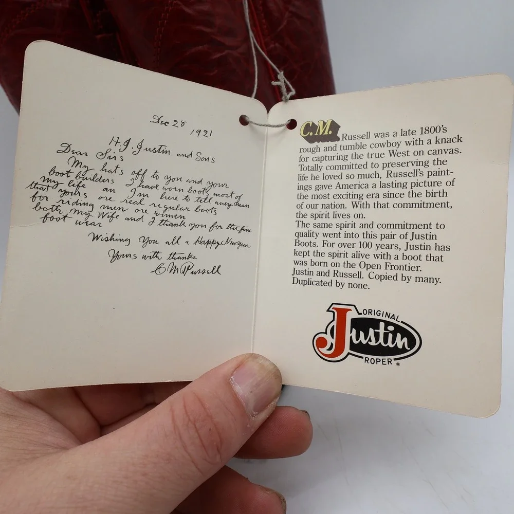 Justin Boots justin original